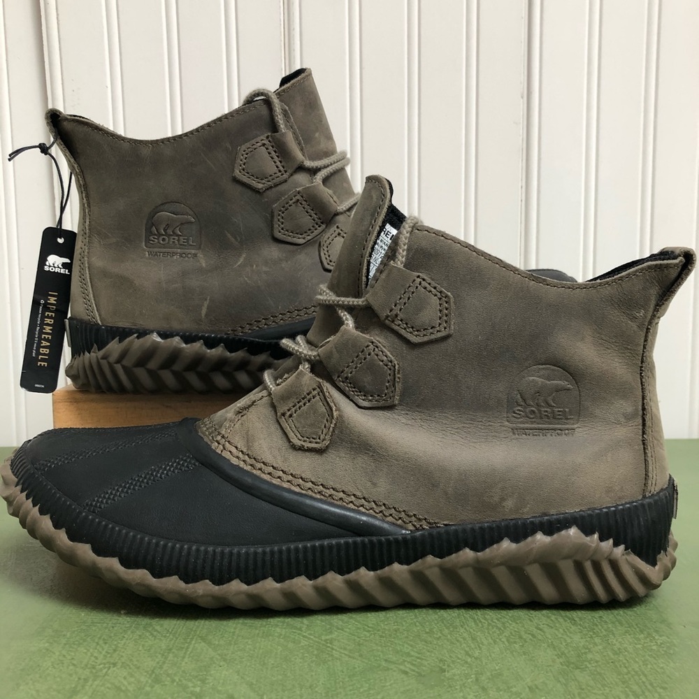 Sorel Out & About Plus Waterproof Ankle Duck Boots